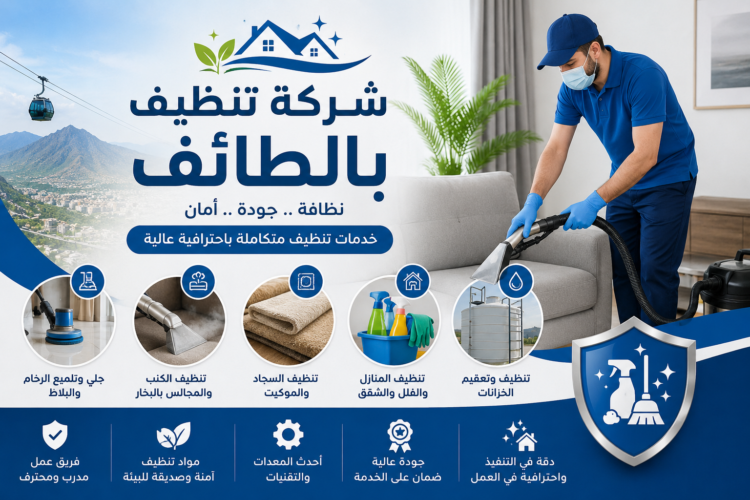شركة تنظيف بالطائف